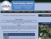 Tablet Screenshot of eustishousingauthority.com